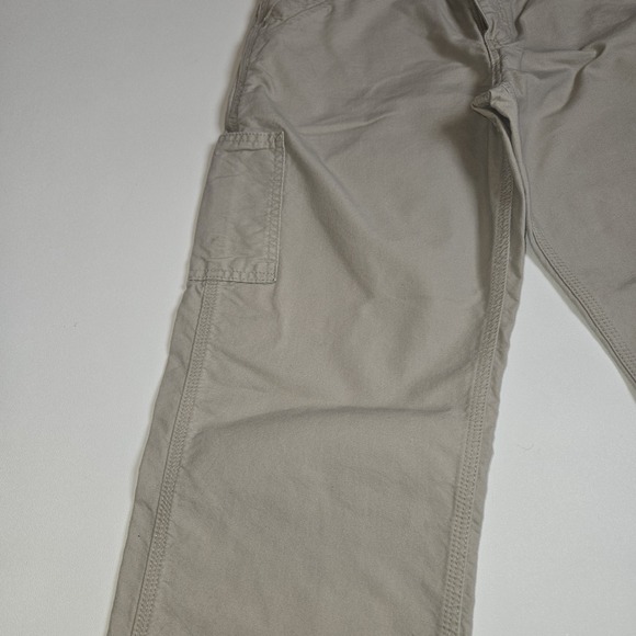 Carhartt B151 Loose Original Fit Work Pants Men's 30x32 Tan Canvas Utility Carpe - Picture 5 of 11